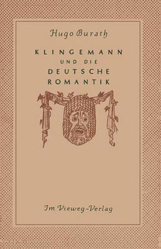 Cover image for August Klingemann Und Die Deutsche Romantik