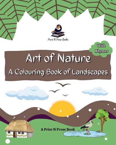 Cover image for Art of Nature A Colouring Book of Landscapes