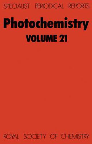 Cover image for Photochemistry: Volume 21