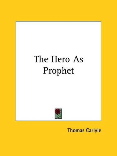 Cover image for The Hero as Prophet