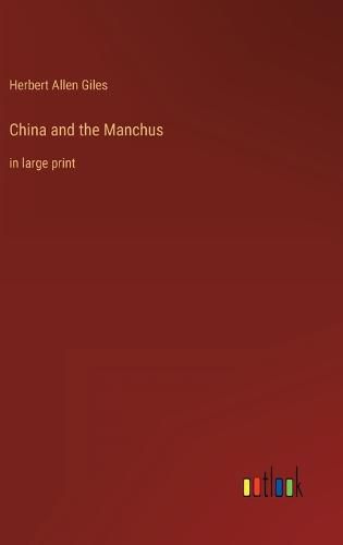 Cover image for China and the Manchus