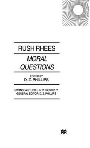 Cover image for Moral Questions: by Rush Rhees