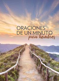 Cover image for Oraciones de un minuto para hombres / One Minute Prayers for Men