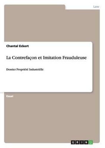 Cover image for La Contrefacon Et Imitation Frauduleuse