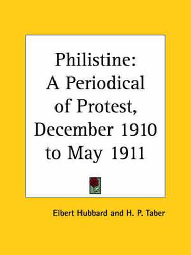 Cover image for Philistine: A Periodical of Protest Vol. 32 (1910)