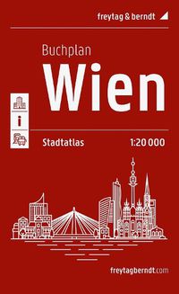 Cover image for Vienna, book plan 1:20,000, freytag & berndt