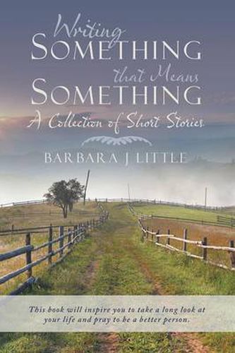 Cover image for Writing Something that Means Something: A Collection of Short Stories