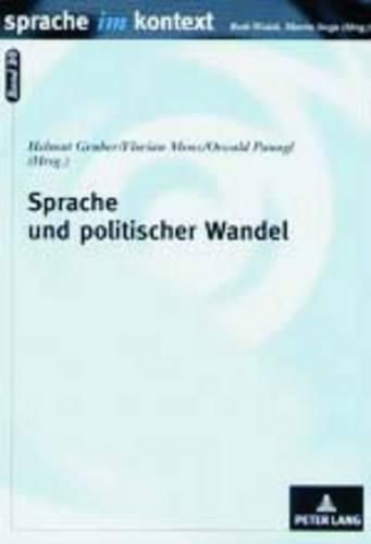 Cover image for Sprache Und Politischer Wandel