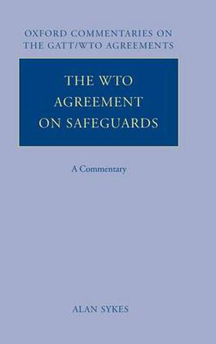 Cover image for The WTO Agreement on Safeguards: A Commentary