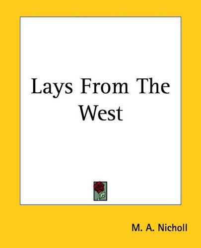 Cover image for Lays From The West