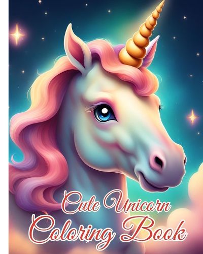 Cute Unicorn Coloring Book