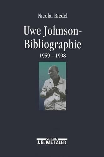 Cover image for Uwe Johnson-Bibliographie 1959-1998