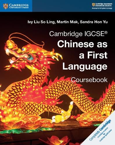 Cover image for Cambridge IGCSE (R) Chinese as a First Language Coursebook