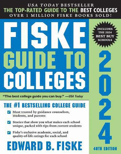 Cover image for Fiske Guide to Colleges 2024, 40E