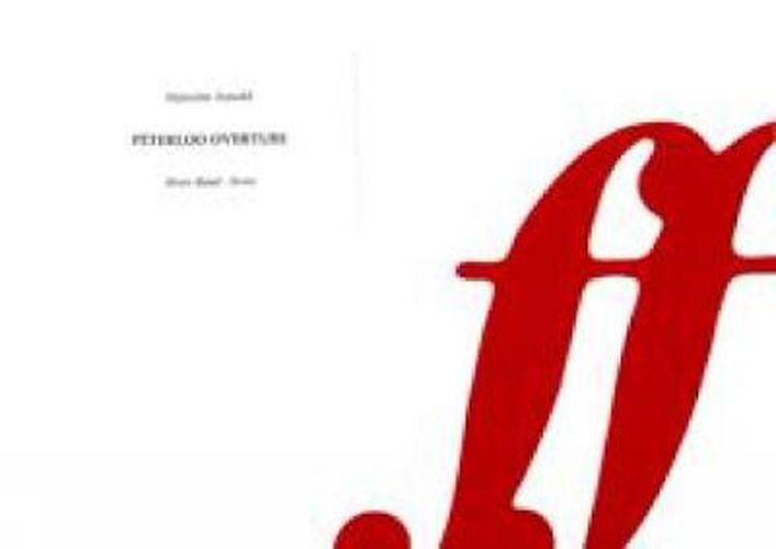 Peterloo Overture: Brass Score & Parts