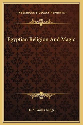 Cover image for Egyptian Religion and Magic