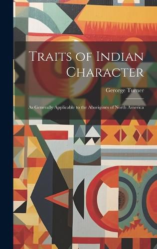 Cover image for Traits of Indian Character