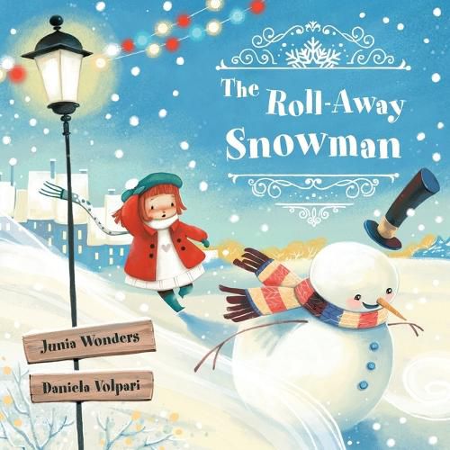 Cover image for The Roll-Away Snowman