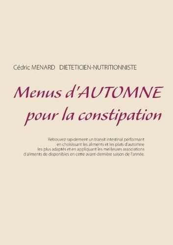 Menus d'automne pour la constipation