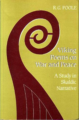 Cover image for Viking Poems on War and Peace: A Study in Skaldic Narrative