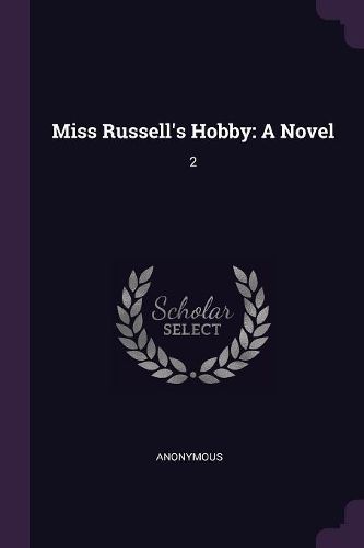 Cover image for Miss Russell's Hobby