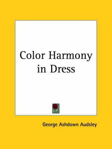 Cover image for Color Harmony in Dress (1928)