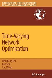 Cover image for Time-Varying Network Optimization