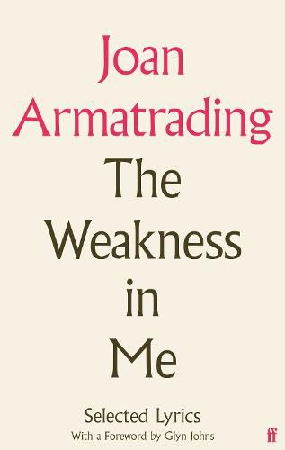 Cover image for The Weakness In Me: Selected Lyrics