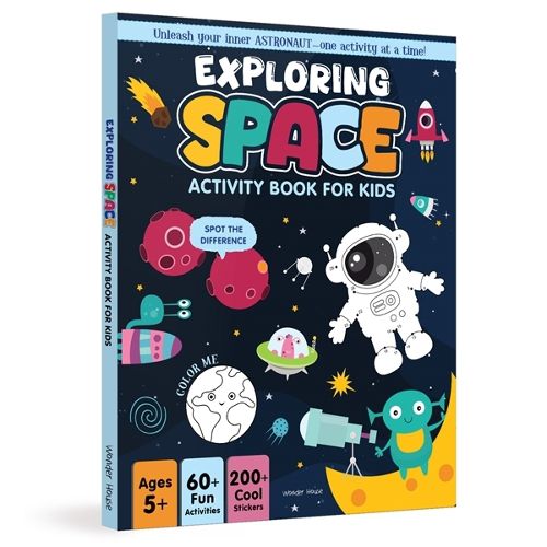 Cover image for Exploring Space Activity Book For Kids