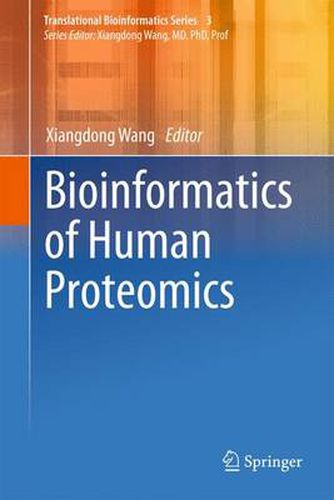 Cover image for Bioinformatics of Human Proteomics