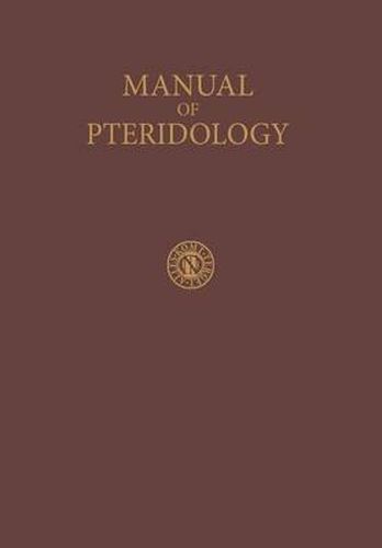 Cover image for Manual of Pteridology