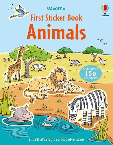 Cover image for First Sticker Book Animals