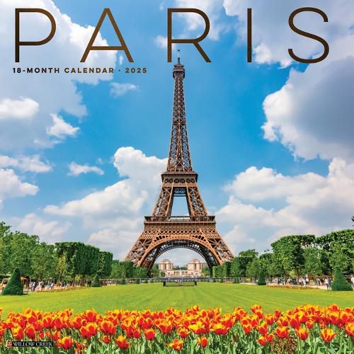 Cover image for Paris 2026 12 X 12 Wall Calendar