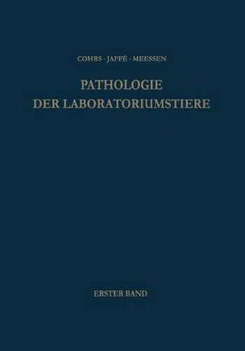 Cover image for Pathologie der Laboratoriumstiere