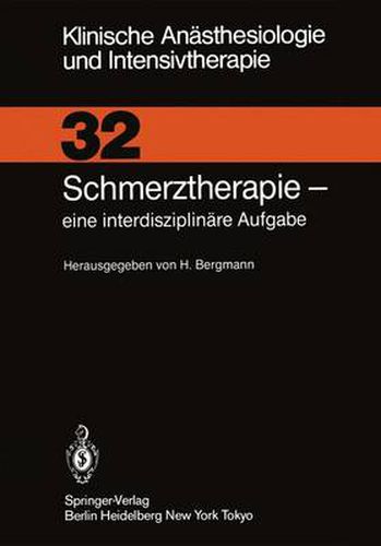 Cover image for Schmerztherapie