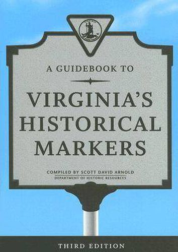 Cover image for A Guidebook to Virginia's Historical Markers