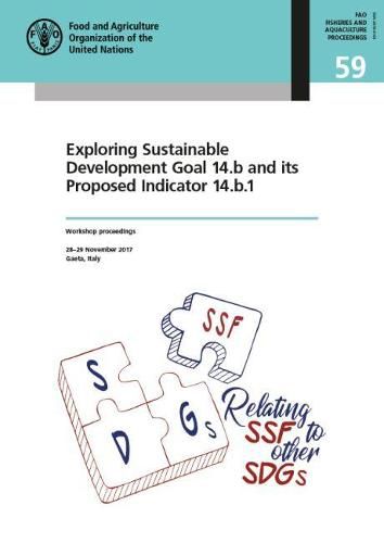 Cover image for Exploring sustainable development goal 14.b and its proposed indicator 14.b.1: workshop proceedings, 28-29 November 2017 Gaeta, Italy