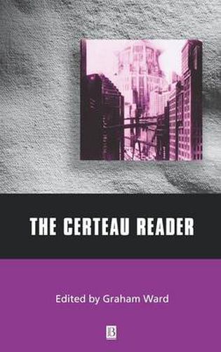 Cover image for The Certeau Reader