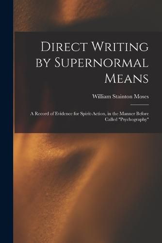 Cover image for Direct Writing by Supernormal Means