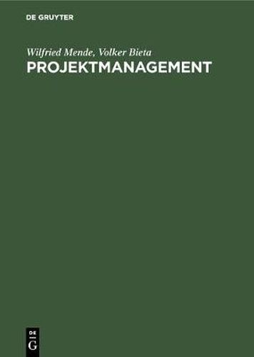 Cover image for Projektmanagement