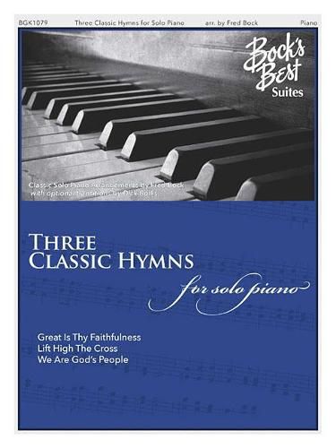 Cover image for Three Classic Hymns for Solo- Piano