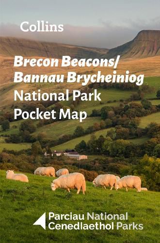 Cover image for Brecon Beacons National Park Pocket Map: The Perfect Guide to Explore This Area of Outstanding Natural Beauty