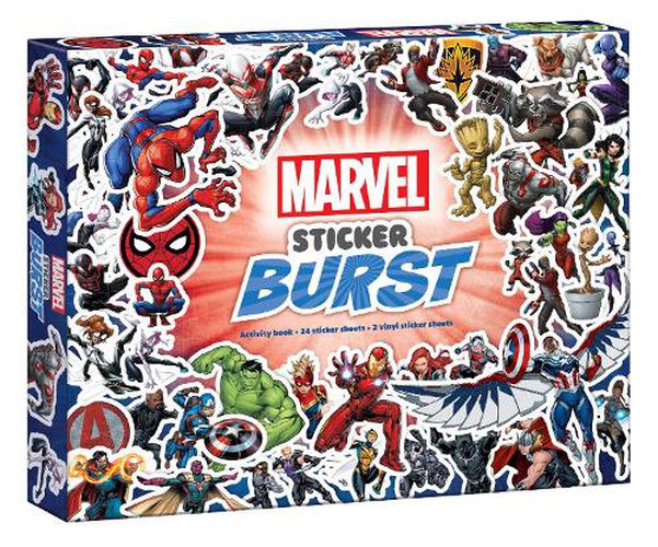 Marvel: Sticker Burst (Starring Captain America)