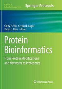 Cover image for Protein Bioinformatics: From Protein Modifications and Networks to Proteomics