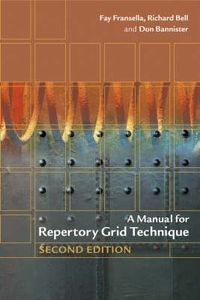 Cover image for A Manual for Repertory Grid Technique