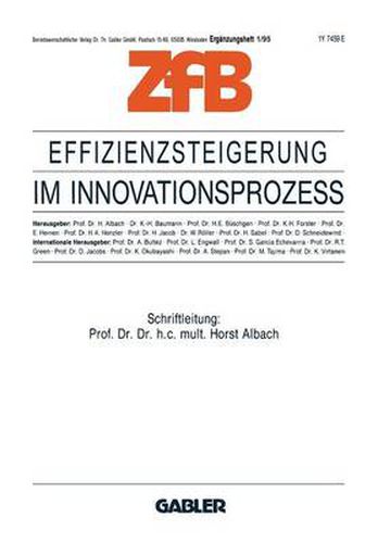 Effizienzsteigerung Im Innovationsprozess