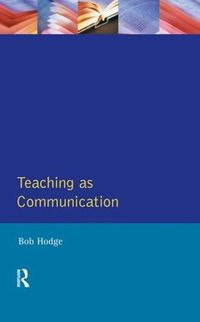 Cover image for Teaching as Communication