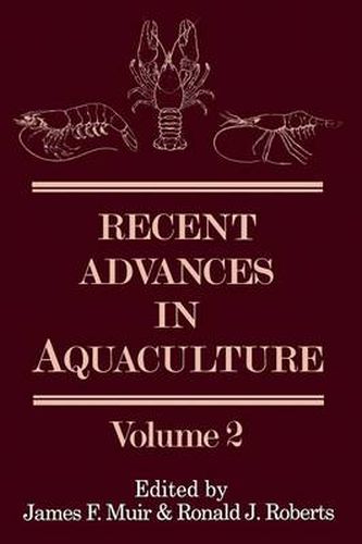 Cover image for Recent Advances in Aquaculture: Volume 2