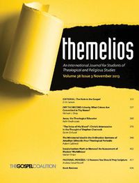 Cover image for Themelios, Volume 38, Issue 3