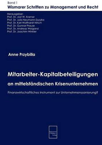 Cover image for Mitarbeiter-Kapitalbeteiligungen an mittelstandischen Krisenunternehmen